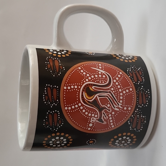 1994 Red Kangaroo Tobwabba Art Coffee Mug G2567 - Picture 12 of 12